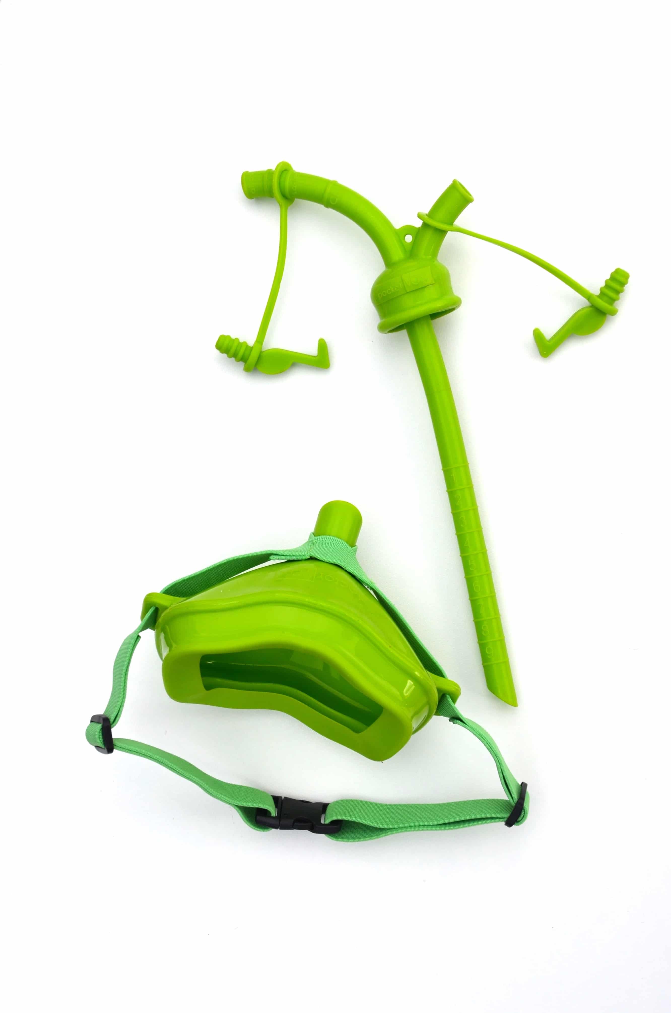 maxVOX Maske. Farbe: Green.